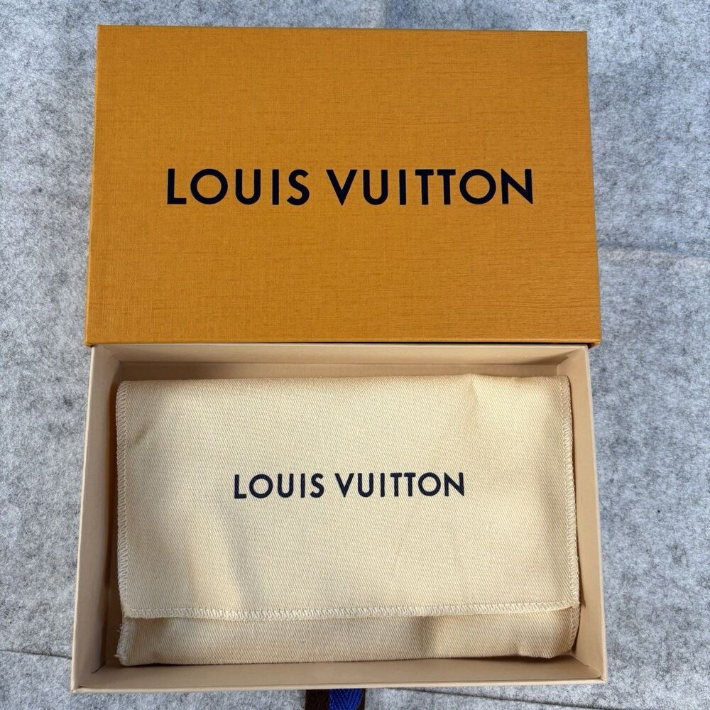 Louis Vuitton LV Drawer Box & Dust Bag Small Orange - 8.5" x 5.5" x 2"